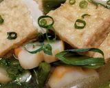 厚揚げの鶏出汁スープ煮♡簡単で時短！作り方4写真