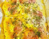 チーズのベーコン巻き〜卵で包んで♡お弁当作り方11写真