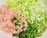 薬味のキャベにらギョーザ♡作り方2写真