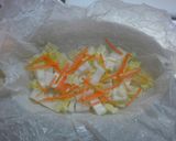 レンジで４分＊野菜と鮭のふっくら蒸し作り方1写真