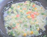 【離乳食後期】アスパラのグラタンパン作り方4写真