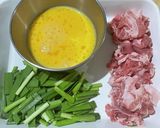 スピードおかず！豚肉のニラ玉中華炒め　作り方2写真