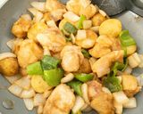 鶏肉と新じゃが玉のみそオイスター作り方6写真