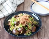なすと新玉ねぎのオイポンマヨソテー作り方5写真