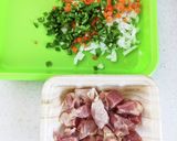 炊飯器で簡単　優しい味付けのチキンライス作り方1写真