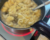 しめじと油揚げの簡単お味噌汁。作り方2写真