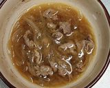 レンジで牛丼作り方3写真