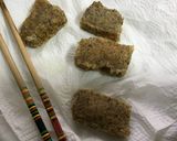山椒の葉入えごま味噌de凍み餅作り方4写真