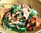 ♡簡単男子メシ♡野菜たっぷり♡焼き肉丼♡作り方5写真