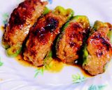 ふっくら甘辛なピーマンの肉詰めです！作り方6写真