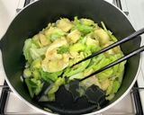 ＊簡単あと一品＊キャベツと油揚の白だし煮作り方5写真