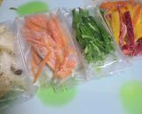 冷凍保存野菜(裏技バンザイ)で簡単調理！作り方1写真