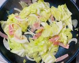 お手軽♡ベーコンとキャベツの和風パスタ♡作り方2写真
