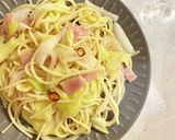 お手軽♡ベーコンとキャベツの和風パスタ♡作り方6写真