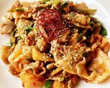 豚キムチに合うパスタ♬作り方5写真