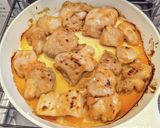 【簡単】とろ〜りチーズの鶏のオーロラ焼き作り方6写真