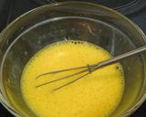 ふわふわ卵とシャキシャキもやしのお味噌汁作り方1写真