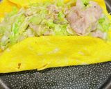 キャベツたっぷり♡チーズインとんぺい焼き作り方6写真