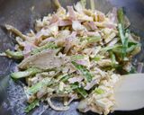 免疫アップ！舞茸ピーマンのコチュマヨ焼き作り方3写真