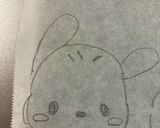 キャラ弁☆ポチャッコ作り方1写真