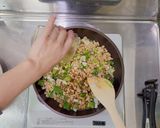 大豆のお肉のそぼろ風菜食料理作り方6写真