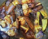 鶏と茄子のみぞれ煮作り方4写真