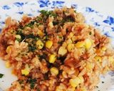 旨みたっぷり！コーンの味噌炊き込みご飯作り方6写真