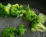 ブロッコリー♣もやし　海老チリソースかけ作り方5写真