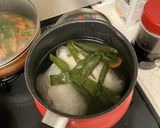 鳥と野菜だしの秋のほっこり味噌汁作り方4写真