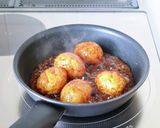 卵好きが喜ぶ【揚げ卵の甘辛だれ絡め】作り方4写真