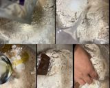 簡単！ソーセージとチーズの全粒粉ピザ♪作り方1写真