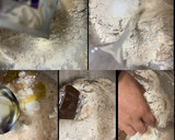 簡単！ソーセージとチーズの全粒粉ピザ♪作り方1写真