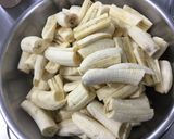 【保育園給食】バナナあん春巻き作り方1写真