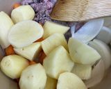 トマト缶で♪だし旨トマト肉じゃが作り方4写真