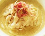 豚ひき肉ときゅうりのごまあごだし冷うどん作り方11写真