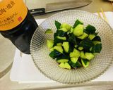 子どもと一緒に　ポン酢きゅうり作り方4写真