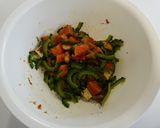 ゴーヤとサーモンの梅肉あえ作り方8写真