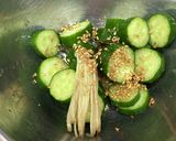 自家製焼肉のたれで病みつききゅうり作り方3写真