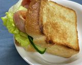 朝食やお弁当に♪ポケットサンド作り方5写真