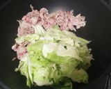 基本の中華★豚肉と春キャベツ中華炒め作り方5写真