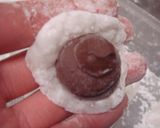 やわらかコラボ♥絹ごし生チョコ大福作り方4写真