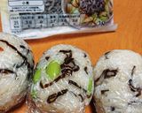 枝豆塩こんぶおにぎり作り方1写真