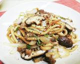 簡単絶品☆すき焼き風の焼きうどん作り方8写真