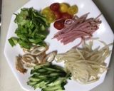野菜たっぷり冷やし中華作り方2写真