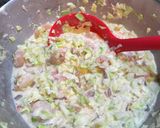 こんにゃくでヘルシーお好み焼き！作り方2写真