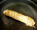 食感を楽しむ、豚肉の味噌漬け生姜巻き作り方6写真