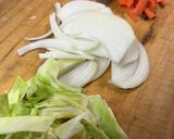 半熟卵の巾着煮作り方1写真