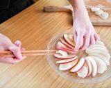 青森りんごとホタテのカルパッチョ。作り方4写真