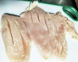 鶏胸肉唐揚げ風?厨房ばあばぁ!作り方1写真