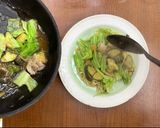 泉州水なすの和風あんかけやきそば作り方7写真